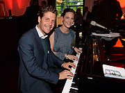 Gastgeber Philip Greffenius mit Frau Evelyn 
